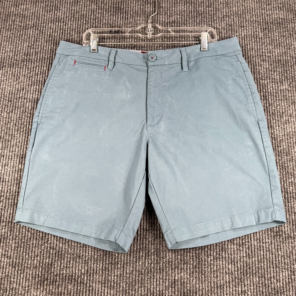 UNTUCKit St. Vincent Shorts Mens 36 Blue Chino Casual Golf Outdoor‎ Vacation